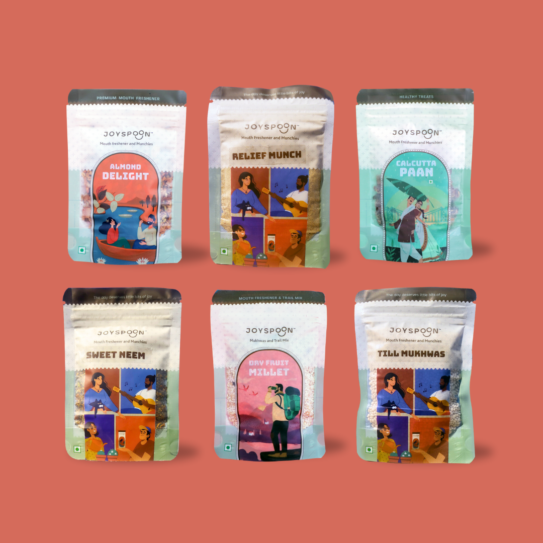 JoySpoon Best of 6 Combo (45 g x 6 packs)